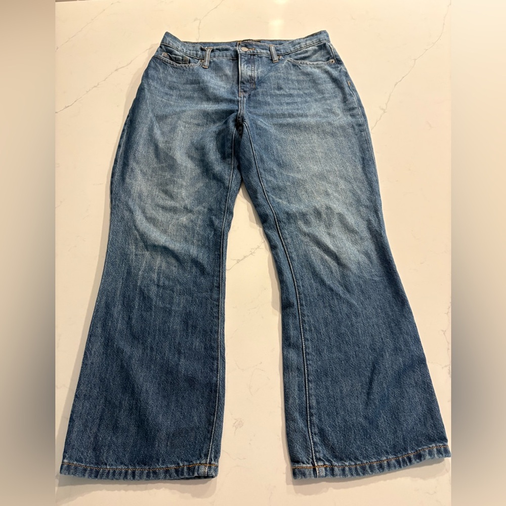 Banana Republic Flare Crop Jeans Sz 6